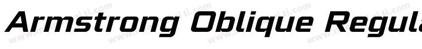 Armstrong Oblique Regular字体转换